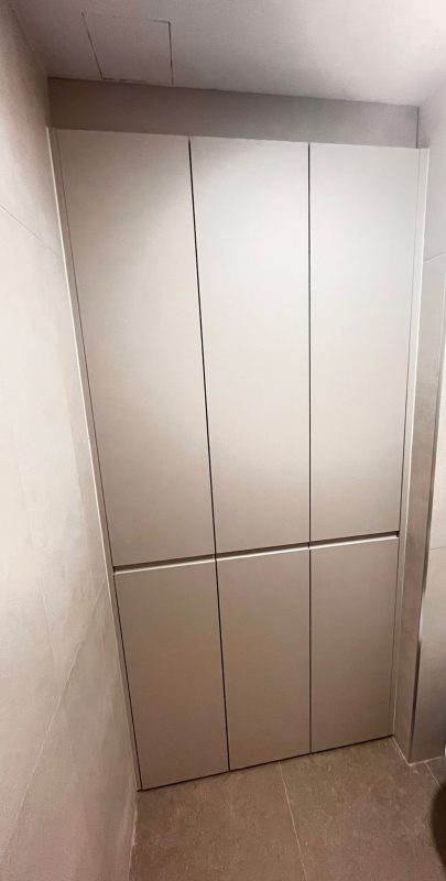 Instalación de armario empotrado de madera en Ólvega y alrededores